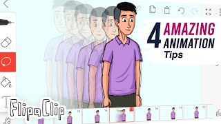 4 Amazing tips to make your Animation better | Flipaclip tutorial