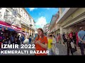 [4K] Izmir Kemeraltı Bazaar Walking Tour | Oct 2022 | Turkey Travel (Kemeraltı Çarşısı)