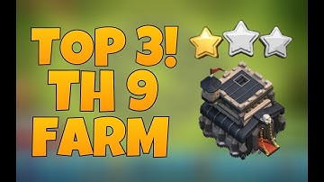 TH9 Dark Elixir Farming Base | July 2017 Post Update | Never Lose Dark Elixir Again