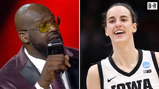 Shaq on Caitlin Clark: 'Best female collegiate player ever' | Inside the NBA