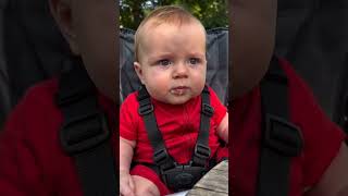 Baby Was CRYING… Then One Bite Changed Everything! 😂🥄 #Shorts #FunnyBaby #Parenting