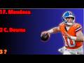 My official mock draft #broncos #chiefssuck #football #nflseason #sports #nfl