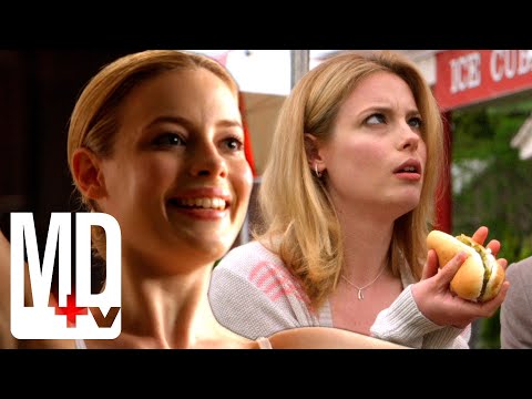 Ballerina Passes Out Every Time She Eats (Gillian Jacobs) | Royal Pains | MD TV