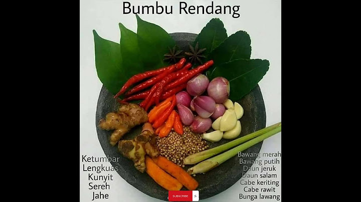 Bumbu Rendang