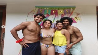 Ira Khan&#39;s Birthday Celebration in a swimsuit  with Aamir Khan and Boyfriend