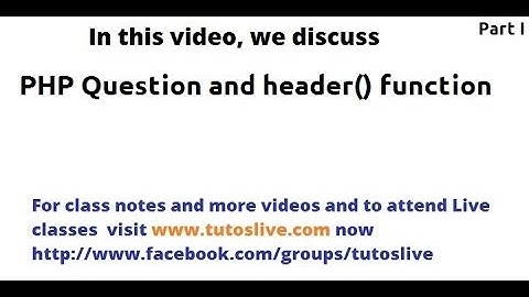 PHP Question and header function