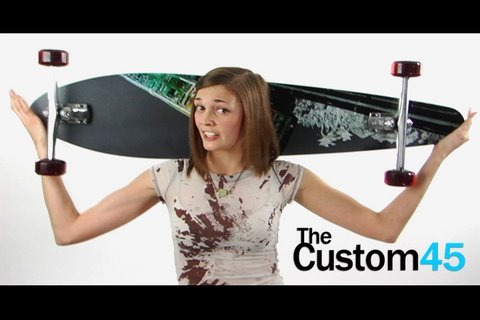 The Custom 45 Longboard by Original Skateboards - YouTube