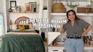 Decorando mi nueva habitación 🪴✨  *boho style* (Room Makeover Pt 2)