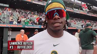 Lawrence Butler & A’s Teammates Have Fun Win or Lose 