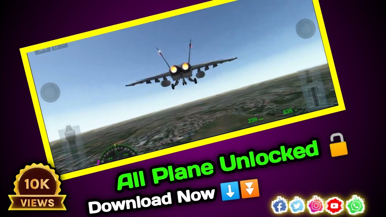 Extreme landings MOD APK ALL ️ planes Unlocked ( MAARJ_Gaming