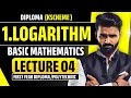 1.Logarithm|Lecture 04|Basic Mathematics |Diploma|Polytechnic|Pradeep Giri Sir