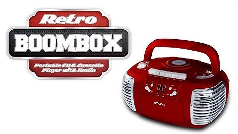 groov-e | Boombox Retro