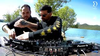 Enai b2b Novakk live for Delirium Festival at Darnius-Boadella lake, Empordà