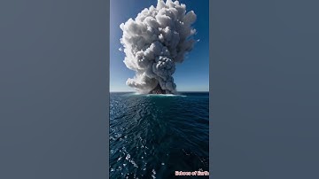 AI Simulates Ocean Volcano Eruption – Breathtaking Power of Nature