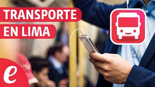 TuRuta para el transporte público en Lima