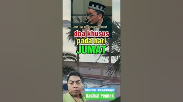 Doa Hari Jumat yang Membuka Pintu Rezeki & Ampunan shorts #nasihatpendek #ustadzadihidayat
