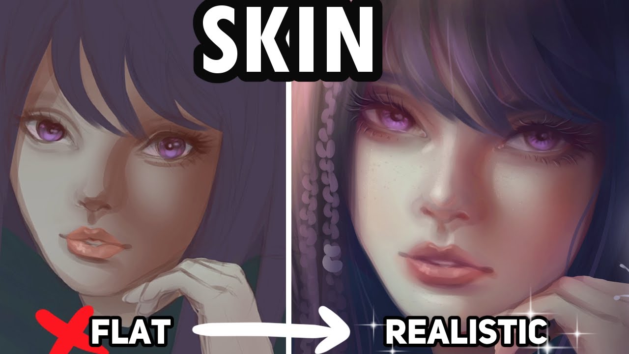 How to paint anime skin in different light sources by fhilippe124 - Make  better art