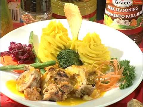 Grilled Tropical Pork Tenderloin With Mango Ginger Sauce Grace Foods Creative Cooking-11-08-2015