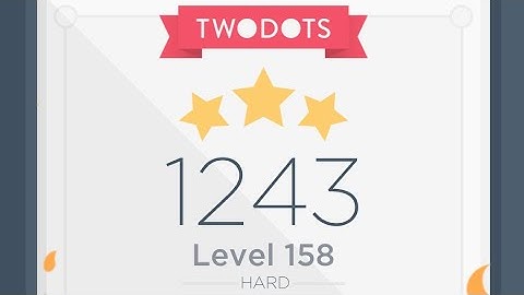 Two Dots Level 158