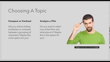 KU eCampus Writing Process for Literature Courses - Brainstorming