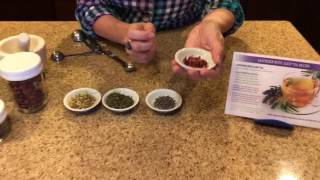 How to make Lavender Rose Sleep Tea - recipe