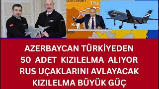 Azerbaycan Türki̇yeden 50 Adet Kizilelma Aliyor -Rus Uçaklarina Geçi̇t Yok -Puti̇n Öfkeli̇