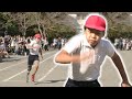 義足の小学生　最後の運動会