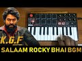 KGF - Mass Salaam Rocky Bhai BGM REMIX | Cover BY Raj Bharath | #yash