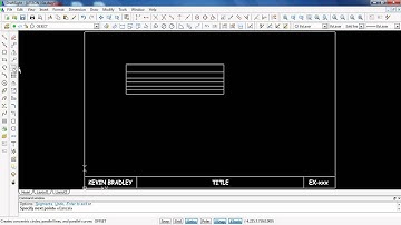 Drafting 1: Video#21, Lesson 12