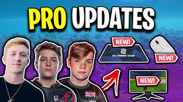 *NEW* Fortnite Pro Updates! (Tfue Mouse, Mongraal Custom MousePad & Clix 240Hz Monitor)