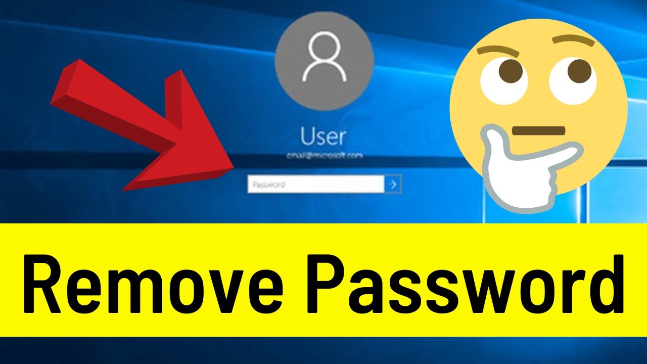 How To Remove Password From Windows 10 Disable Your Lock Screen