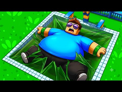 ROBLOX GET FAT TO BREAK TAPE 😮