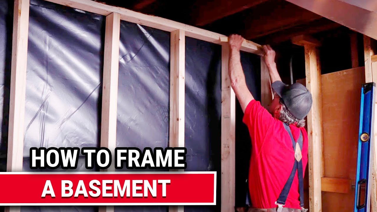 How To Frame A Basement - Ace Hardware - YouTube