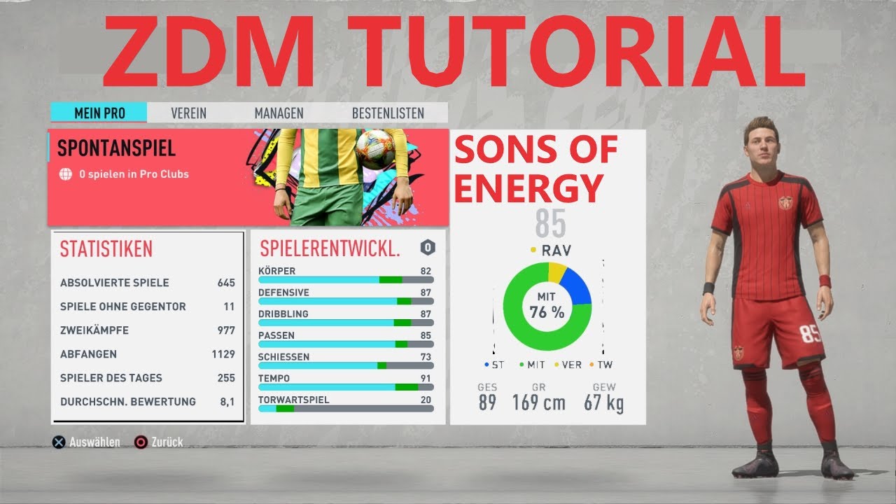 Wie Viele Skillpunkte Bekommt Man Bei Fifa 20 Pro Club FIFA 20 Pro Clubs ZDM Tutorial - Wie baue ich meinen ZDM [Deutsch