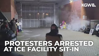 Protesters arrested after sit-in at South Portland ICE facility on Martin Luther King Jr. Day