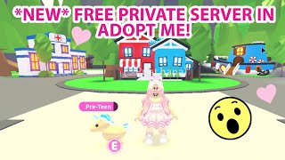 How To Get A Private Server On Roblox Adopt Me Cute766 - roblox adopt me vip server link