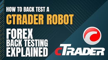 How to Back Test Your cTrader Forex Robot | Backtesting Explained incl. News Drawdown