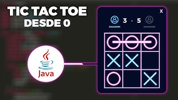 Programación Java: Juego TRES EN RAYA - Diseño moderno #1