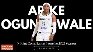 Arike Ogunbowale 3-Point Compilation 2023 Season | WNBA Hoops