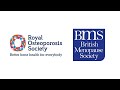 Early Menopause, Osteoporosis and Bone Health with British Menopause Society