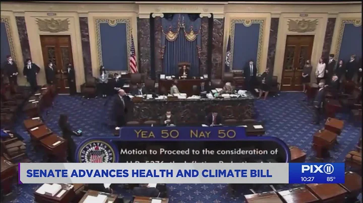 Democrats' climate, energy, tax bill clears hurdle in Senate