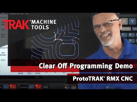 Clear Off Programming Demo | ProtoTRAK RMX CNC