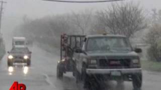 Up to 2 Feet of Snow Hits Northern New England