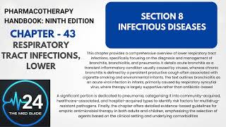 Lower RTI Explained 🫁🦠 | Pneumonia & Bronchitis | Chapter 43 | DiPiro