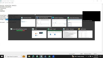 Talend Job for Oracle to Snowflake data load