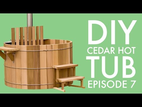 DIY Cedar Hot Tub (Episode 7): Filling the Tub - YouTube
