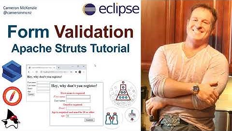 Form Validation Example Apache Struts Tutorial