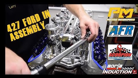 Assembling a 427 Ford with Borla Stack Injection at Prestige