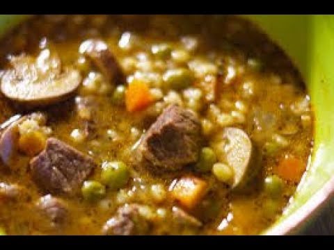 mushroom-barley-soup-|-how-to-make-recipes-|-easy-to-learn