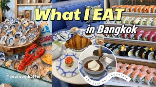 What I Eat In Bangkok Iconsiam Afternoon Tea Riverside Dinner Buffet